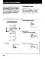 Предварительный просмотр 24 страницы Sony SLV-373UC - Video Cassette Recorder Operating Instructions Manual