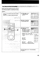 Предварительный просмотр 43 страницы Sony SLV-373UC - Video Cassette Recorder Operating Instructions Manual