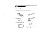 Preview for 4 page of Sony SLV-390 Operating Instructions Manual