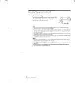 Preview for 34 page of Sony SLV-390 Operating Instructions Manual