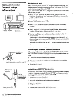 Предварительный просмотр 44 страницы Sony SLV-420 - Video Cassette Recorder Operating Instructions Manual