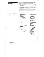 Предварительный просмотр 4 страницы Sony SLV-440 Operating Insructions