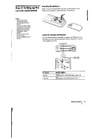 Предварительный просмотр 5 страницы Sony SLV-440 Operating Insructions