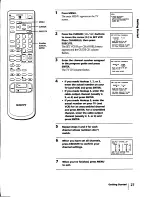 Предварительный просмотр 27 страницы Sony SLV-440 Operating Insructions