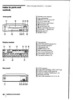 Предварительный просмотр 48 страницы Sony SLV-440 Operating Insructions