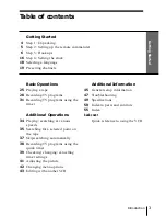 Preview for 3 page of Sony SLV-469 Operating Instructions Manual