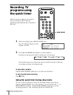 Preview for 38 page of Sony SLV-469 Operating Instructions Manual