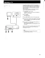 Предварительный просмотр 19 страницы Sony SLV-575UC Operating Instructions Manual