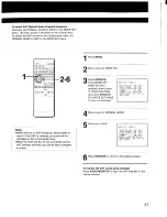 Предварительный просмотр 41 страницы Sony SLV-575UC Operating Instructions Manual