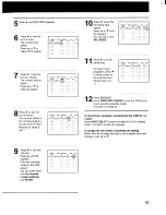 Предварительный просмотр 45 страницы Sony SLV-575UC Operating Instructions Manual