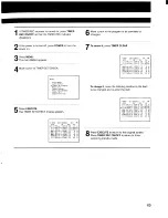 Предварительный просмотр 49 страницы Sony SLV-575UC Operating Instructions Manual