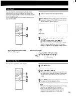 Предварительный просмотр 55 страницы Sony SLV-575UC Operating Instructions Manual