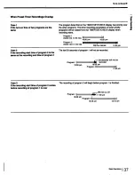 Preview for 37 page of Sony SLV-585HF Operating Instructions Manual