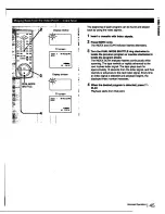 Preview for 45 page of Sony SLV-585HF Operating Instructions Manual