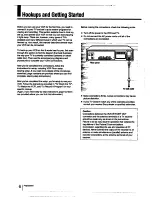 Предварительный просмотр 6 страницы Sony SLV-595HF Operating Instructions Manual