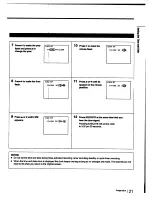 Предварительный просмотр 21 страницы Sony SLV-595HF Operating Instructions Manual