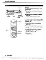 Предварительный просмотр 34 страницы Sony SLV-595HF Operating Instructions Manual