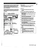 Предварительный просмотр 57 страницы Sony SLV-595HF Operating Instructions Manual