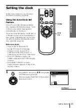 Preview for 23 page of Sony SLV-669HF Operating Instructions Manual