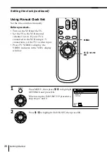 Preview for 26 page of Sony SLV-669HF Operating Instructions Manual