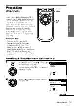 Preview for 31 page of Sony SLV-669HF Operating Instructions Manual