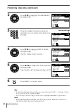 Preview for 36 page of Sony SLV-669HF Operating Instructions Manual