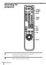 Preview for 40 page of Sony SLV-669HF Operating Instructions Manual