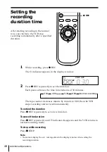 Preview for 48 page of Sony SLV-669HF Operating Instructions Manual