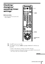 Preview for 49 page of Sony SLV-669HF Operating Instructions Manual