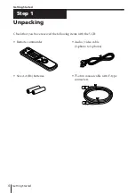 Preview for 4 page of Sony SLV-688HF - Video Cassette Recorder Operating Instruction