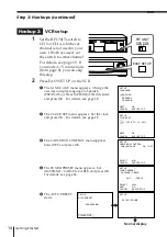 Предварительный просмотр 14 страницы Sony SLV-688HF - Video Cassette Recorder Operating Instruction