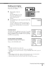 Preview for 60 page of Sony SLV-7000KCH Operating Instructions Manual