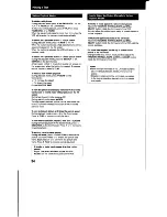 Preview for 34 page of Sony SLV-757UC Operating Instructions Manual