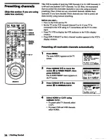 Предварительный просмотр 24 страницы Sony SLV-770HF Operating Instructions Manual