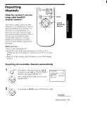 Preview for 43 page of Sony SLV-775HF PX Operating Instructions Manual