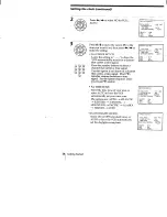 Предварительный просмотр 34 страницы Sony SLV-777HF - Video Cassette Recorder Operating Instructions Manual