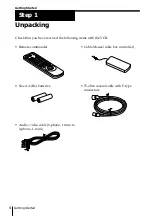 Preview for 4 page of Sony SLV-795HF Operating Instructions Manual