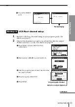 Preview for 21 page of Sony SLV-795HF Operating Instructions Manual