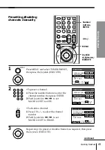 Preview for 45 page of Sony SLV-795HF Operating Instructions Manual