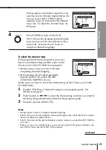 Preview for 49 page of Sony SLV-795HF Operating Instructions Manual