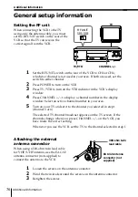 Preview for 76 page of Sony SLV-795HF Operating Instructions Manual