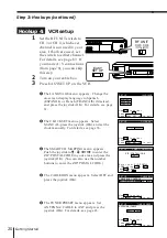 Preview for 20 page of Sony SLV-797HF Operating Instructions Manual