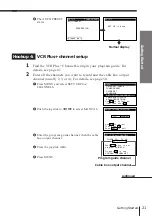 Preview for 21 page of Sony SLV-797HF Operating Instructions Manual