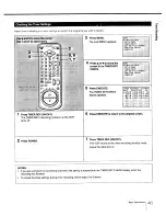 Preview for 41 page of Sony SLV-900HF Operating Instructions Manual