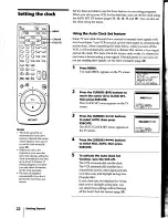 Preview for 22 page of Sony SLV-940HF Operating Instructions Manual