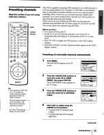 Preview for 25 page of Sony SLV-940HF Operating Instructions Manual