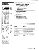 Preview for 35 page of Sony SLV-940HF Operating Instructions Manual