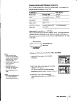 Preview for 37 page of Sony SLV-940HF Operating Instructions Manual