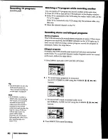 Preview for 40 page of Sony SLV-940HF Operating Instructions Manual