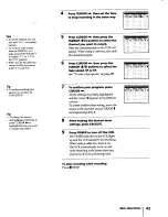 Preview for 43 page of Sony SLV-940HF Operating Instructions Manual